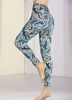 Legging met briljant gekleurde digitale print 