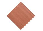 Wandklok van massief hout KERSENBOOM