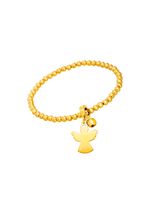 Elastische bolletjesarmband 