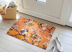 Deurmat met antislip achterkant 