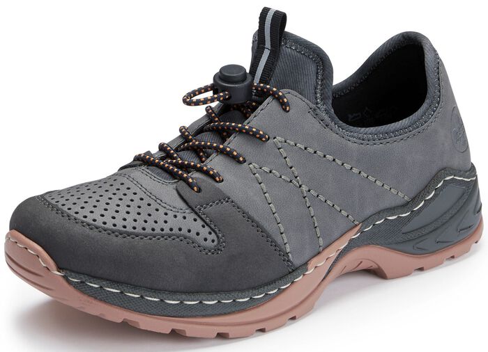 Rieker sneakers met uitneembare MemoSoft textielinleg 