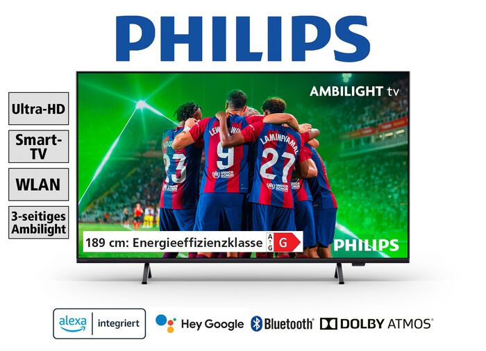Philips PUS8309/12 4K Ultra HD Ambilight LED-tv 