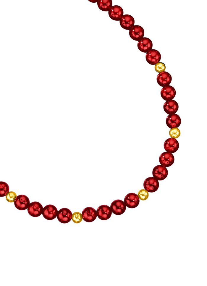 Halsketting met granaat 