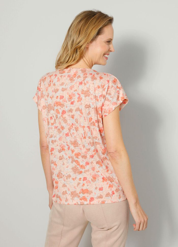 Overhemd met decoratief lint 