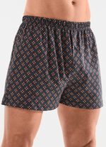 Vierpack boxershorts met knoopsluiting 