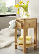 Bijzettafel gemaakt van geolied massief hout WILDE EIK