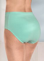 Verpakking van vier slips met decoratieve elastische tailleband 