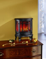 Open haard met LED-verlichting 