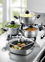 Stoneline &ndash; pottenset, 10-delig: Een aankoop voor het leven ANTRACIET