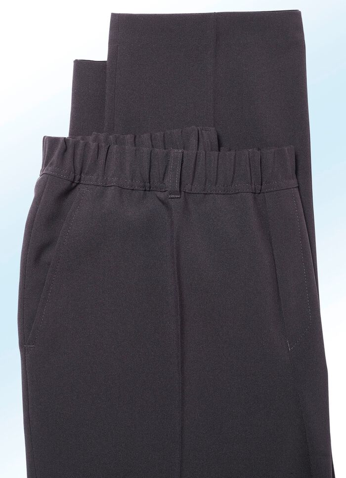 Slip-on broek van &ldquo;Klaus Models&rdquo; in 4 kleuren 