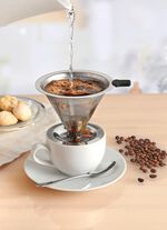 roestvrijstalen permanente koffiefilter 