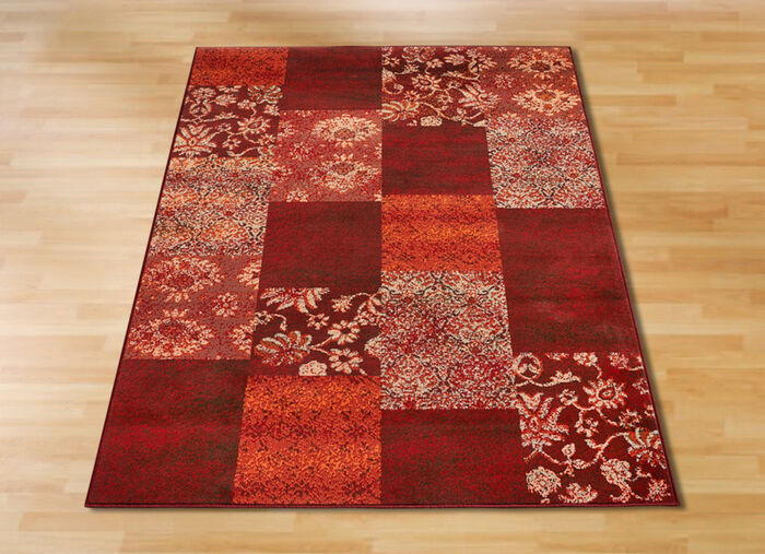 Geweven bruggen en tapijten in patchwork-design AARDE