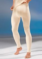 Lange onderbroek met angora in ecru 