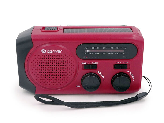 Outdoor/zonne-crankradio SCR-2010 