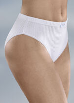 Set van vier geribbelde slips 