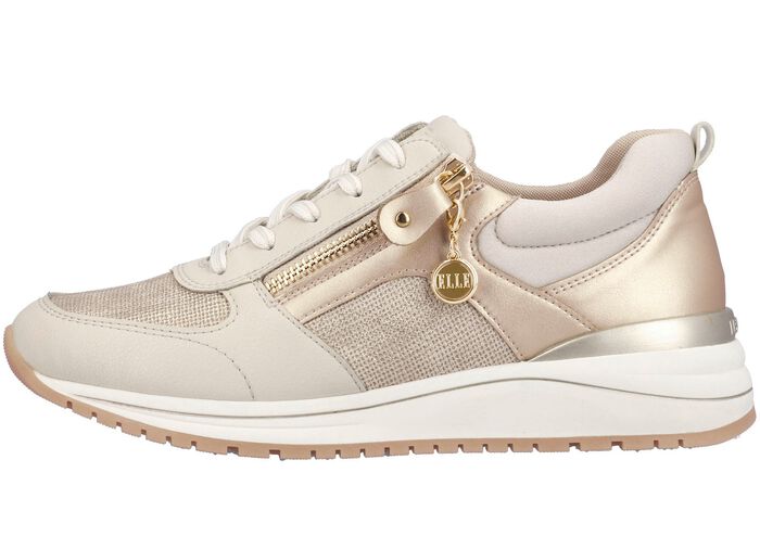 Remonte sneakers in een trendy look BEIGE-GOUD
