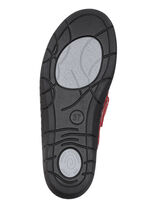 ELENA EDEN, klassieke damesklompen, breedte H, met uitneembaar voetbed ROOD