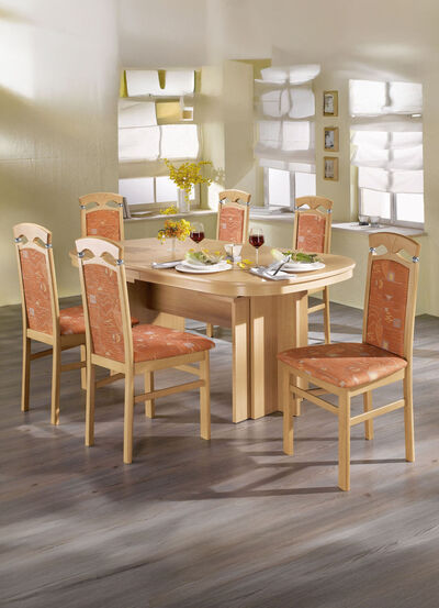 Smaakvolle achtergrondtafel 