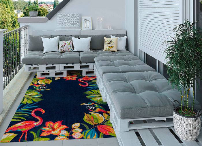 Geschikte binnen-/buitenbruggen en tapijten 