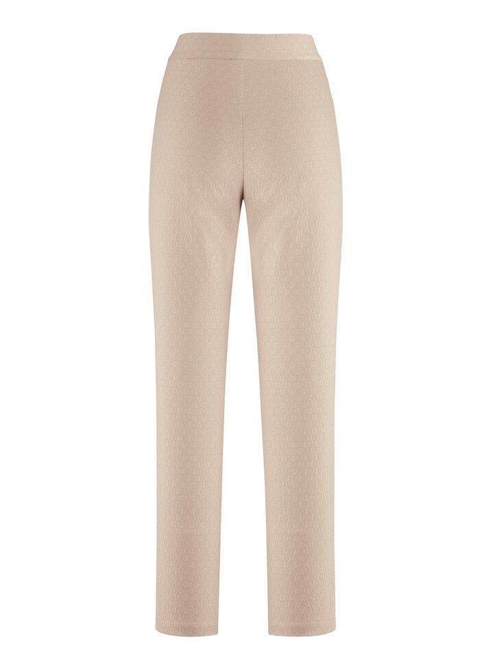 Enkellange broek in comfortabel pull-on-model 
