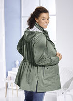 Functioneel jack met split- en ritszakken KAKI