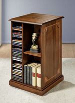 Gedeeltelijk massieve cd-plank voor ca. 80 cd's 