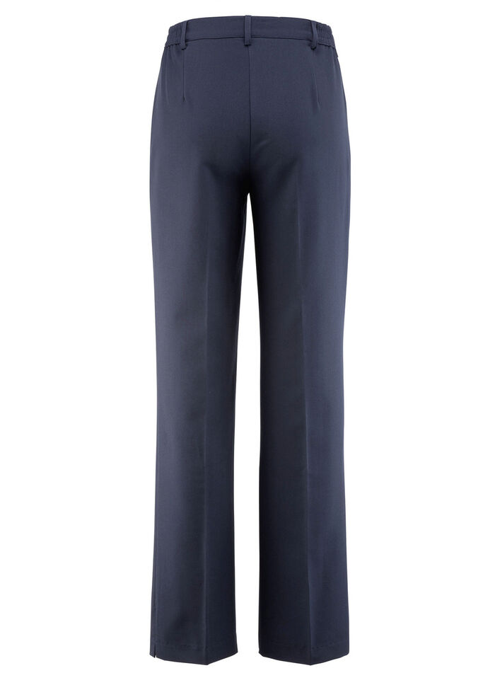 Broek met ritsen op de zijzakken MARINE