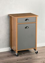 Keukentrolley met huisvuilsorteersysteem 