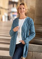 Vest met fleece-effect 