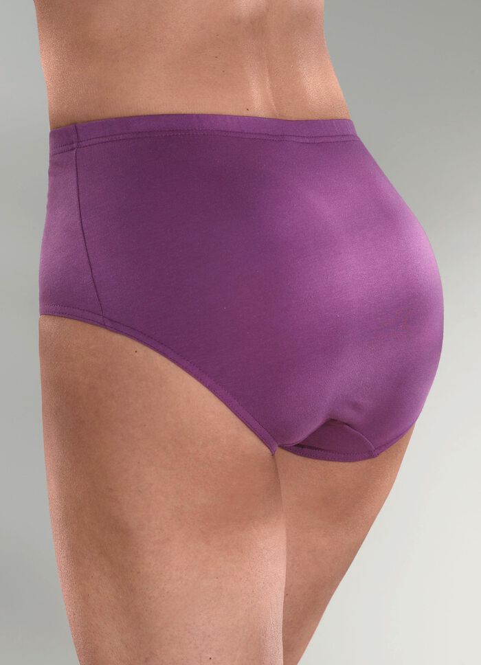 Set van vier slips met elastische band 