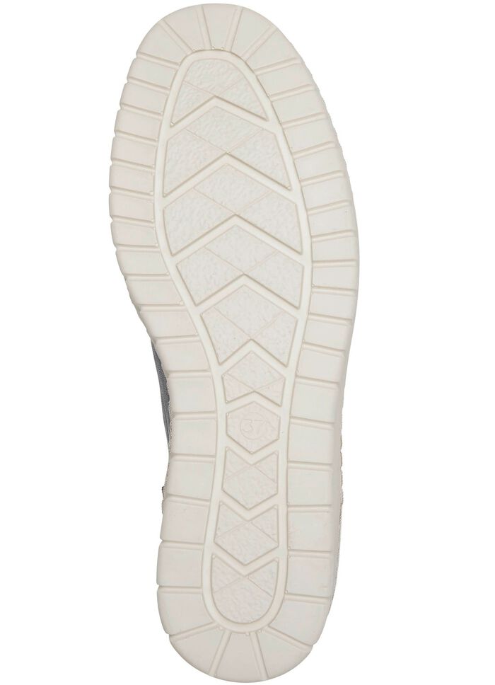 ELENA EDEN pantoffels met een gerimpelde structuur 