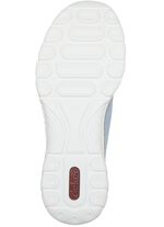 Rieker sneakers met elastische decoratieve vetersluiting 
