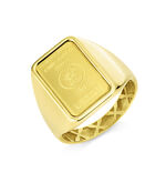 Goudstaaf partnerring van goud 
