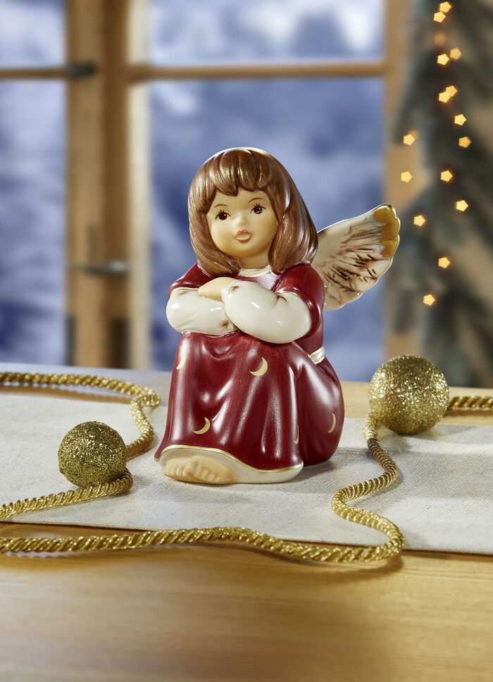 Goebel Zittende Engel BORDEAUX