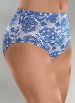 Set van vier slips met kantlook 