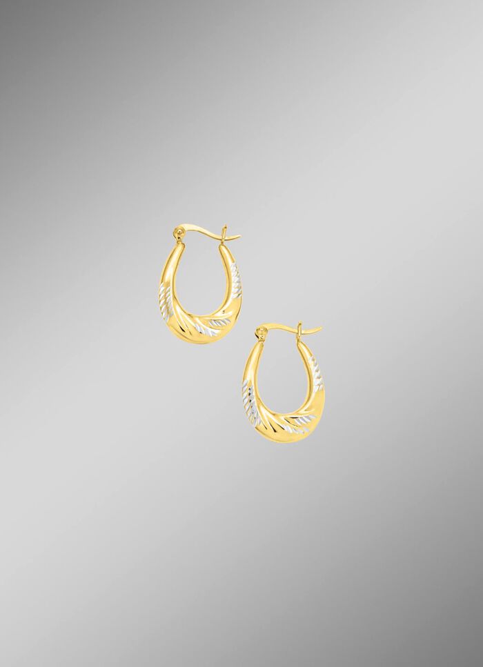 Oorringen zilver 925/- 