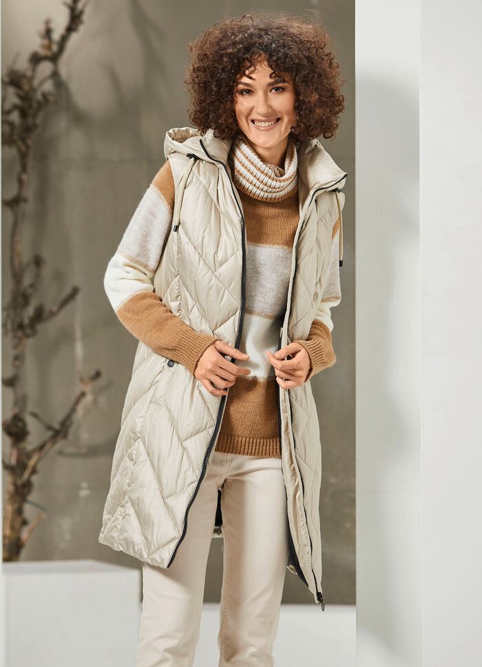 Lang vest in 2 kleuren KITTEN