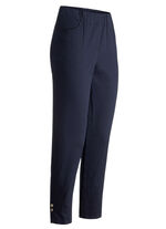 Broek met decoratieve knopen MARINE