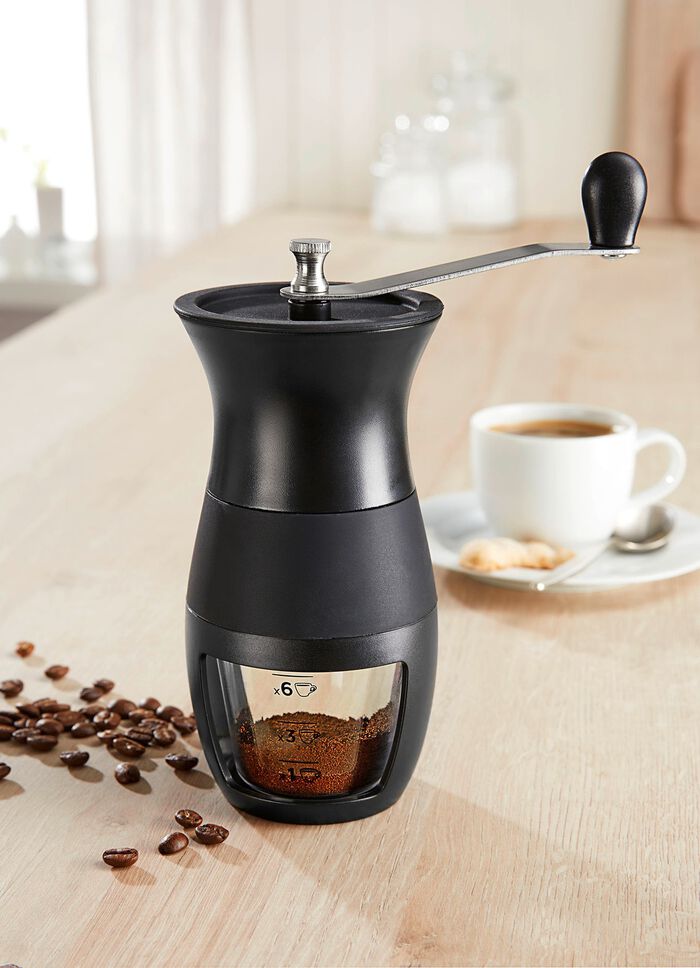 Koffiemolen met conische maalgraad van porselein 