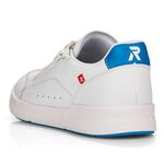 Rieker vetersneakers gemaakt van nappaleer WIT
