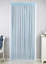 Deurgordijn voor balkon- of terrasdeuren TURKOOIS-BEIGE