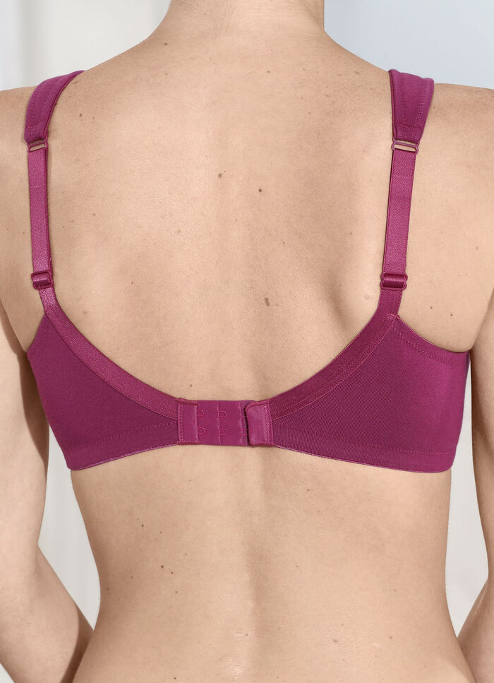 Speidel twopack bh met voorgevormde cups 1X BORDEAUX, 1X WEISS