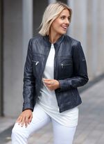 Kort leren jack van &ldquo;Caminari&rdquo; 