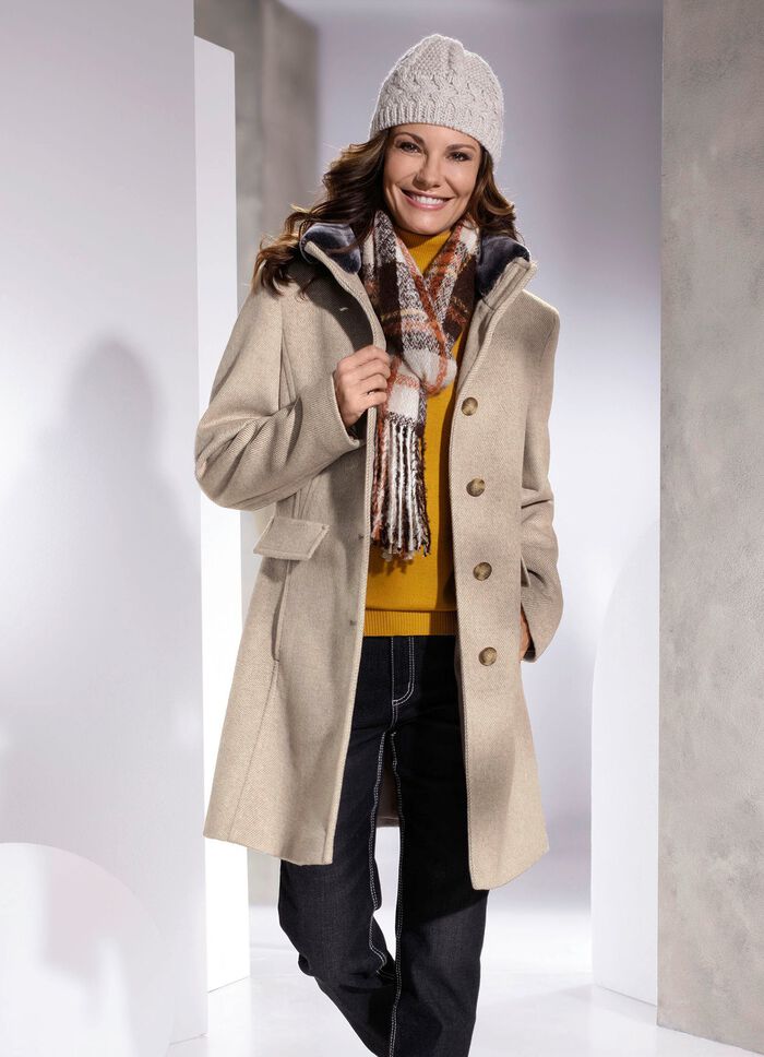 Korte jas in 2 kleuren 