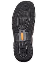 GINO GALANTE, klassieke heren veterschoen, met uitneembaar voetbed MOKKA