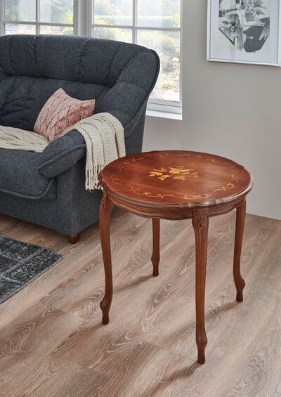 Bijzettafels met inlegwerk 