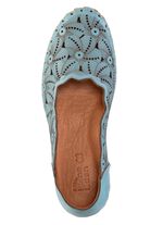 ELENA EDEN ballerina met interessant reli&euml;f JEANS