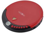 CD-speler met radio- en luisterboekfunctie ROOD