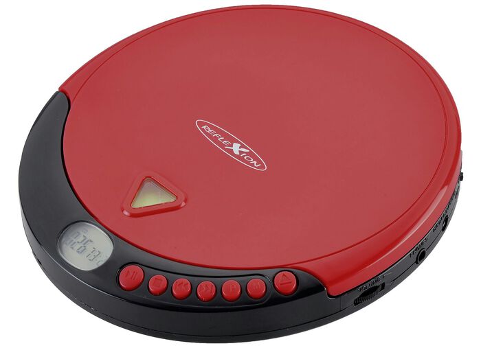 CD-speler met radio- en luisterboekfunctie ROOD