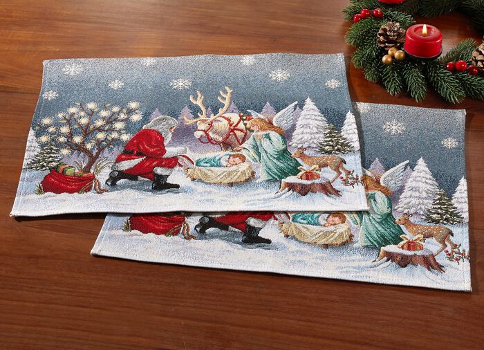 Tafel- en kamerdecoratie gemaakt van tapijt KLEURRIJK